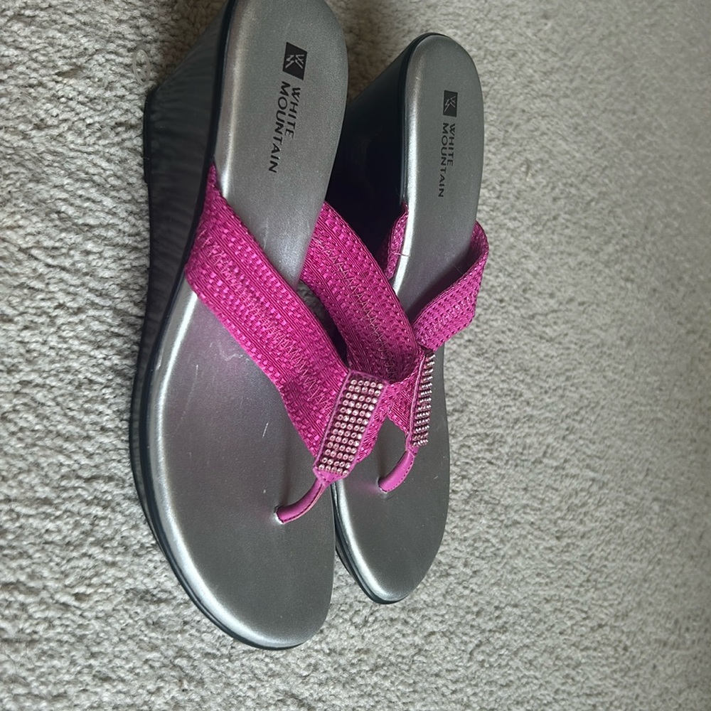 White Mountain pink wedges!